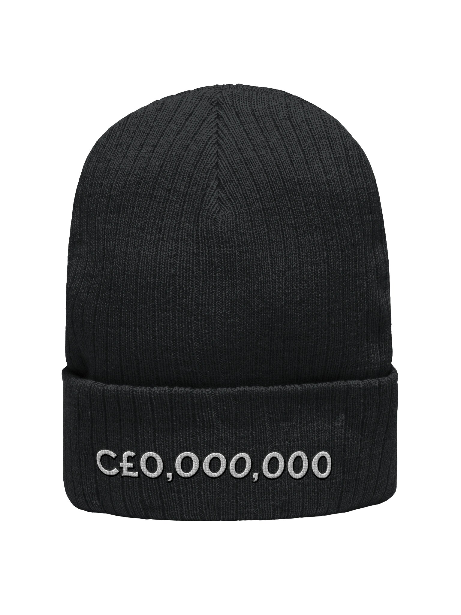 CEO Millions Ribbed Beanie product image (2)