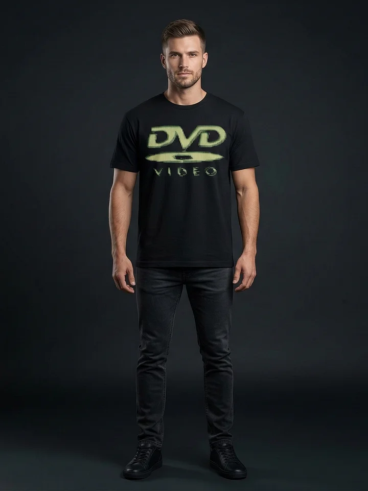 DVD Logo Collector Shirt | Bouncing Screensaver Glow | 90s Y2K Nostalgia Icon product image (1)