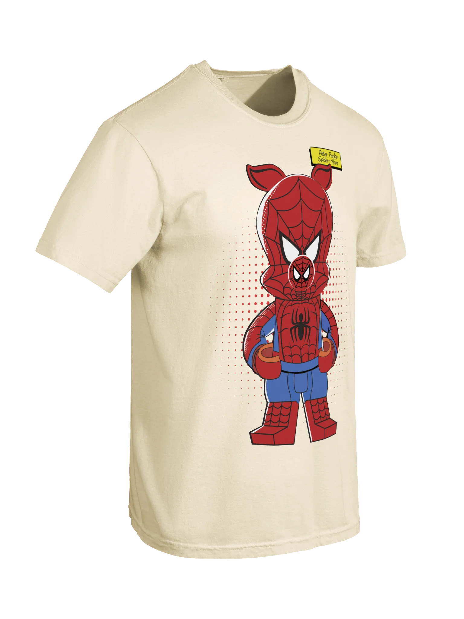 Spider-Pig Lego-Style T-Shirt product image (4)