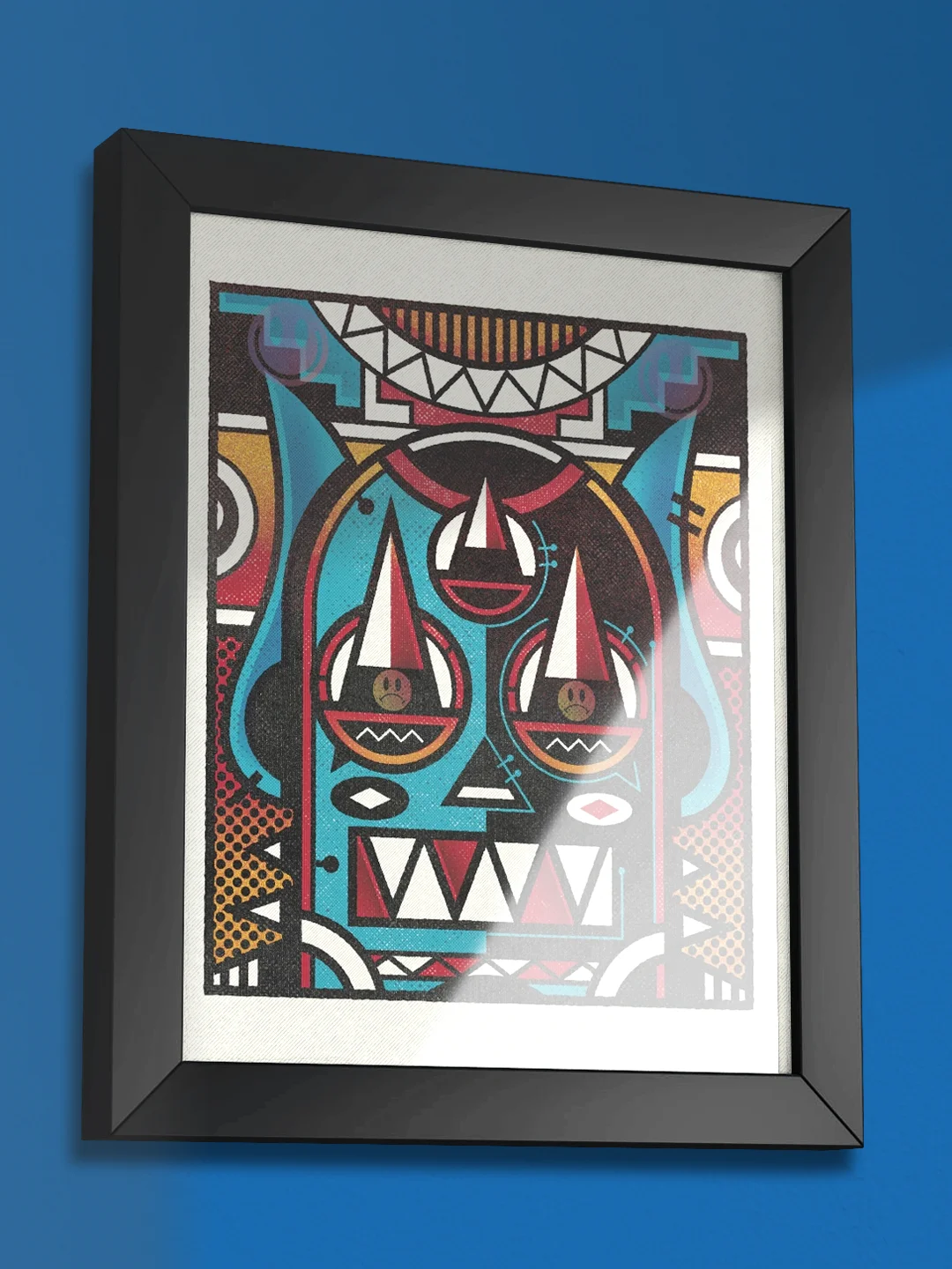 The Elephant Man In The Room | Framed Print product image (2)