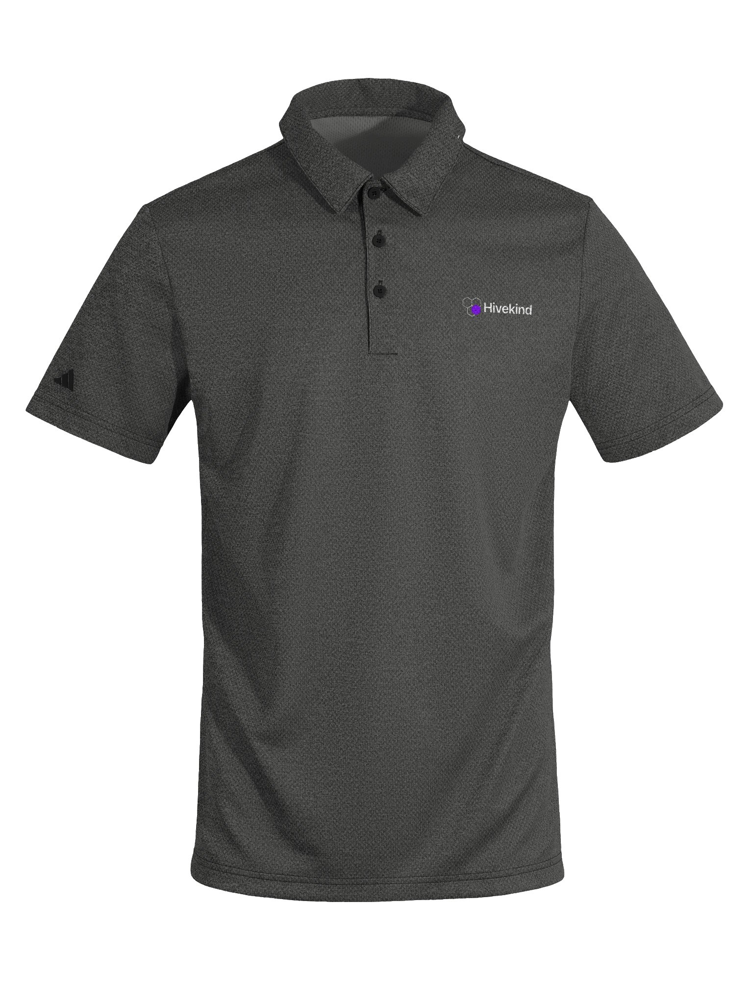 Hivekind Adidas Space-Dyed Polo Shirt product image (5)