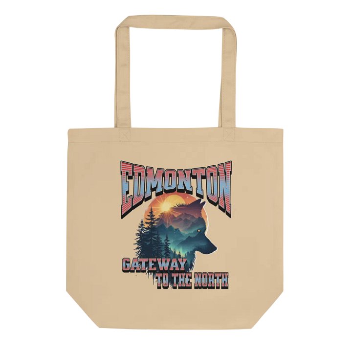 Edmonton Gateway To The North Wolf Wilderness Spirit Eco Tote product image (1)
