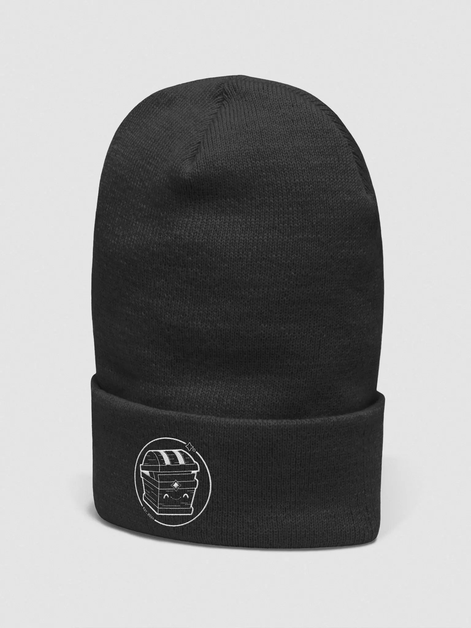 Classic White Logo Beanie product image (7)