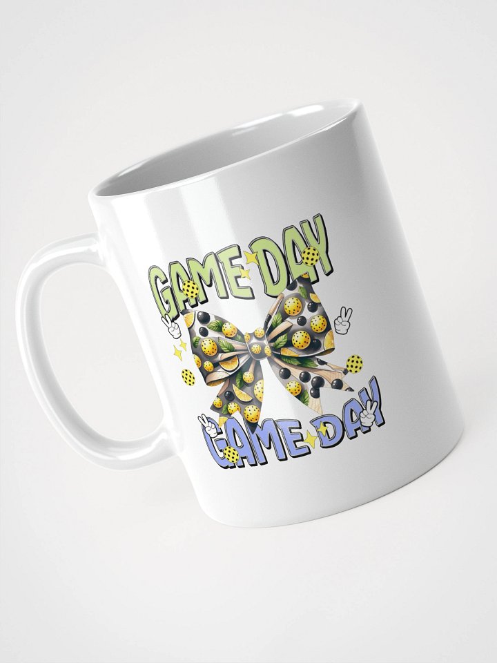 Game Day Bow Pickleball Mug product image (2)