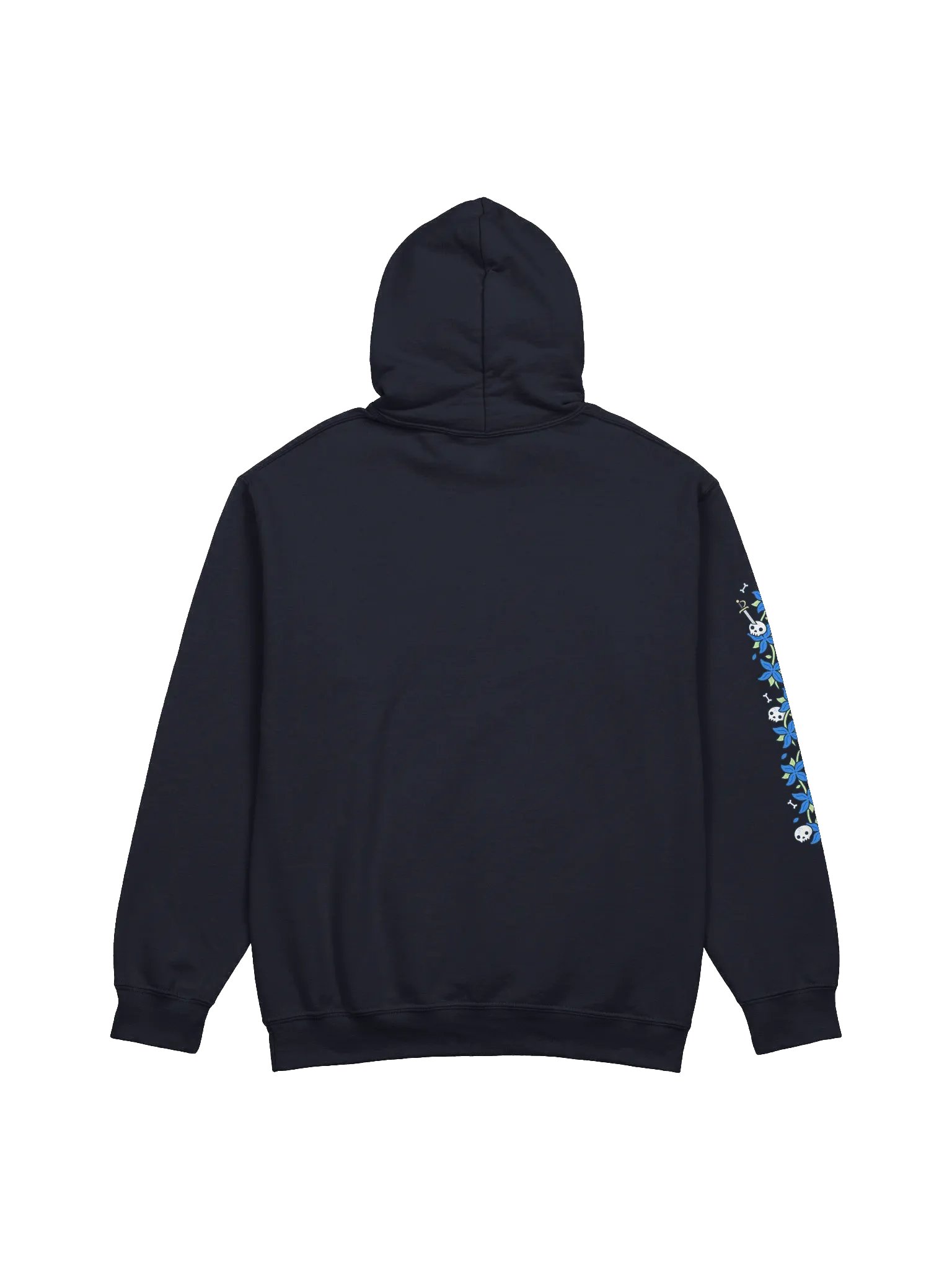 Skulls n Hydrangeas Hoodie product image (3)