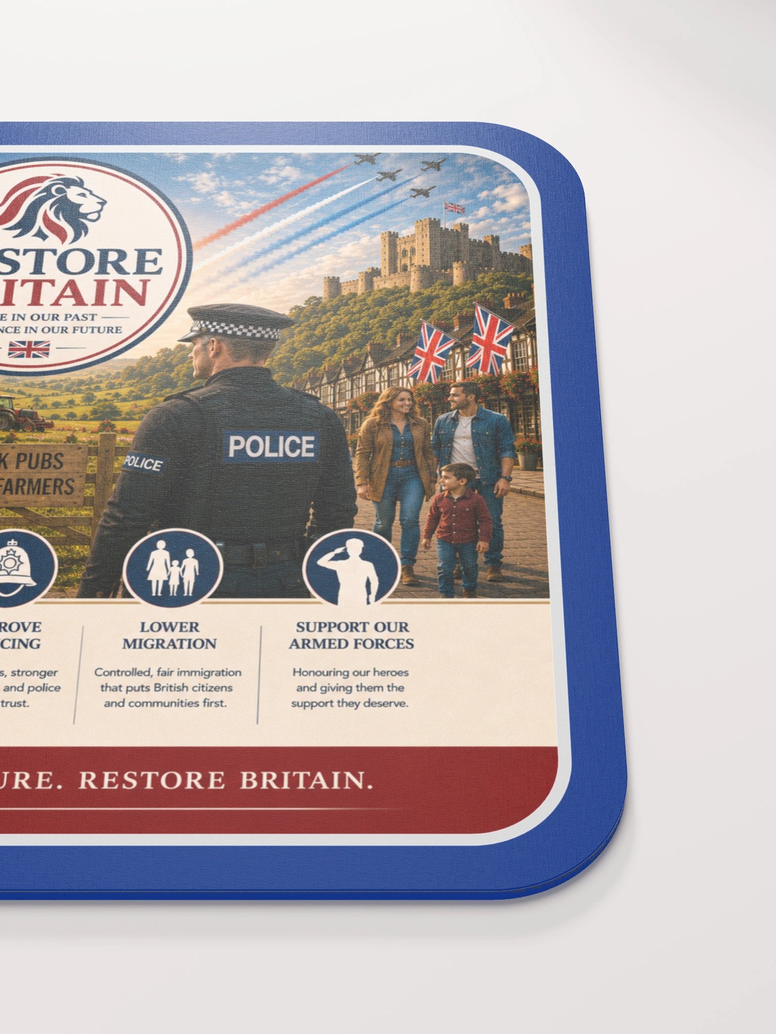 Restore Britain Campaign Mouse Pad product image (6)