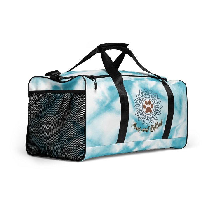 Paws and Reflect Mandala Paw Print Yoga Duffle Bag product image (2)