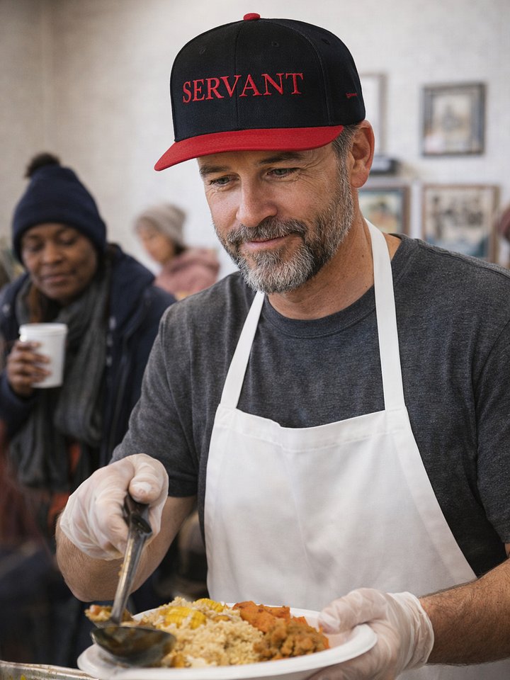 SERVANT. Mark 9:35 Wool Blend Snapback product image (1)