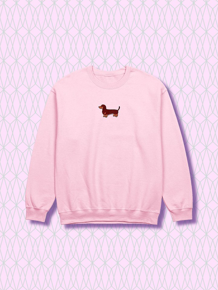 Dachshund Delight Crewneck Sweatshirt product image (1)