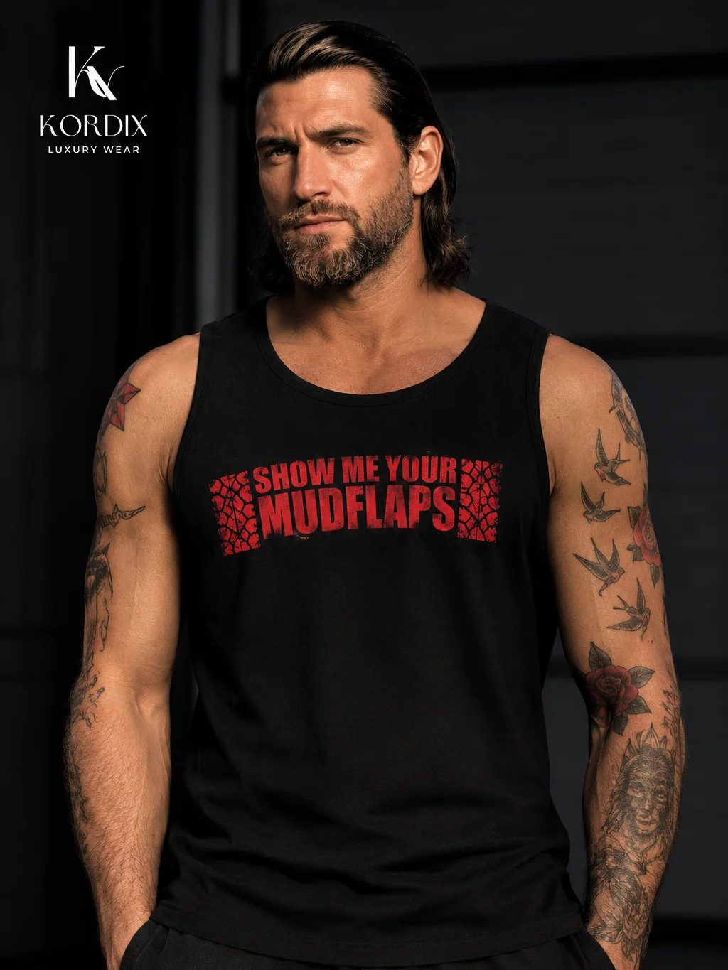 GTA VI Jason Show Me Your Mud Flaps Tank Top | GTA 6 Thrillbilly Mud Club Tank Top product image (1)