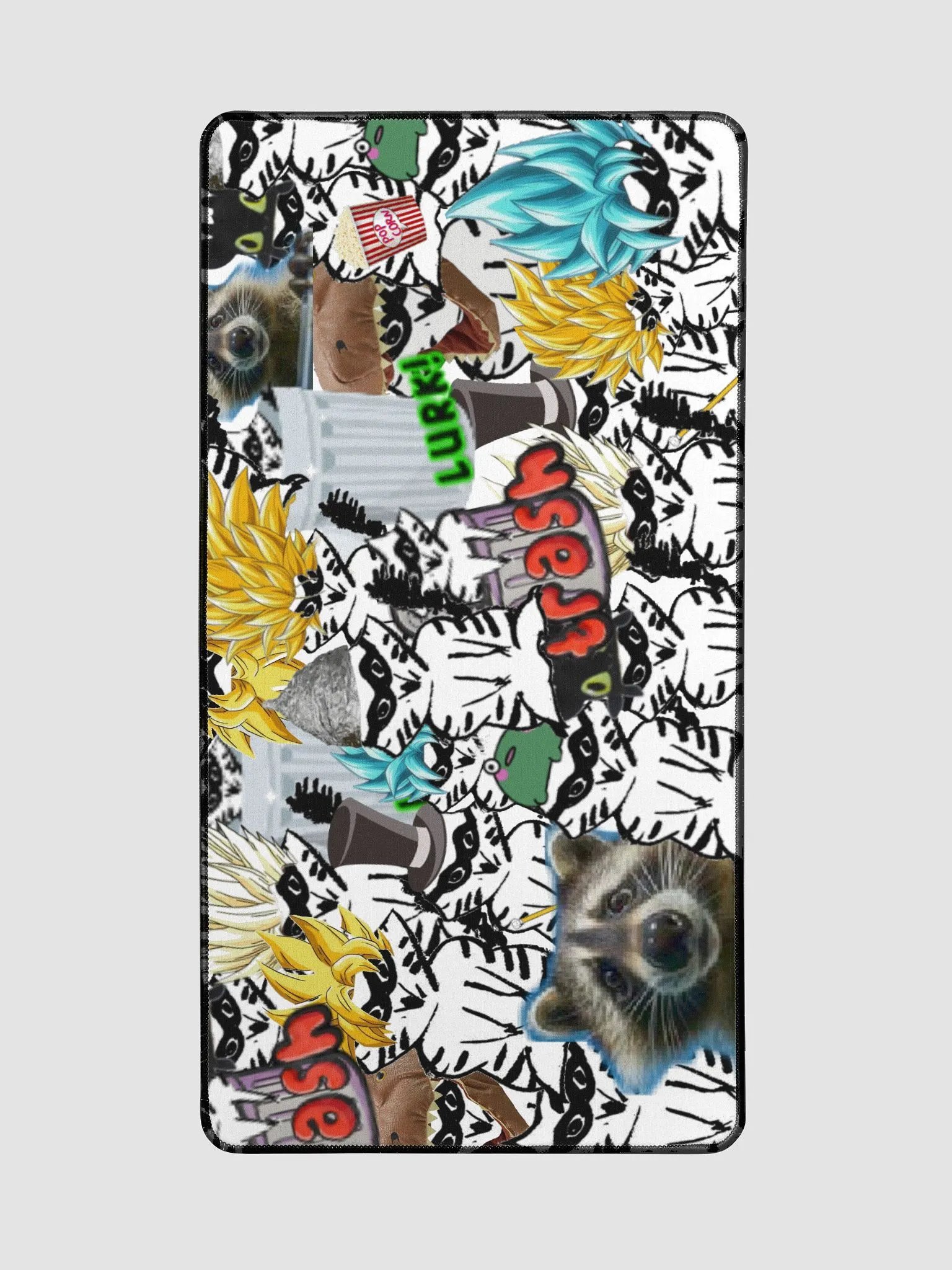 Emote wall Desk Mat product image (2)