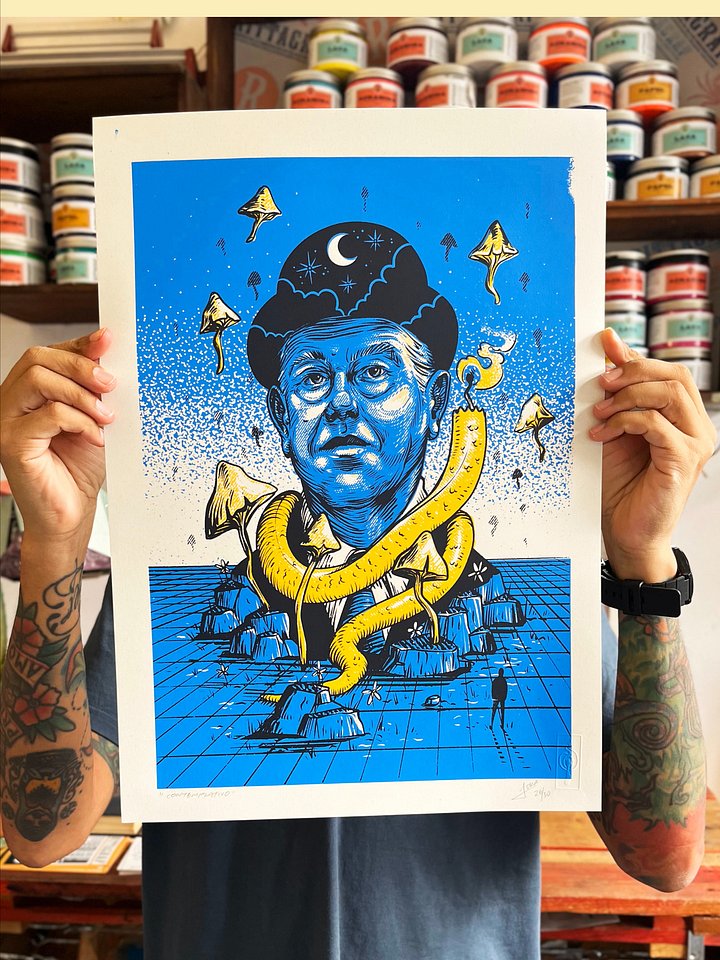 Rene Magritte / Screen print product image (2)