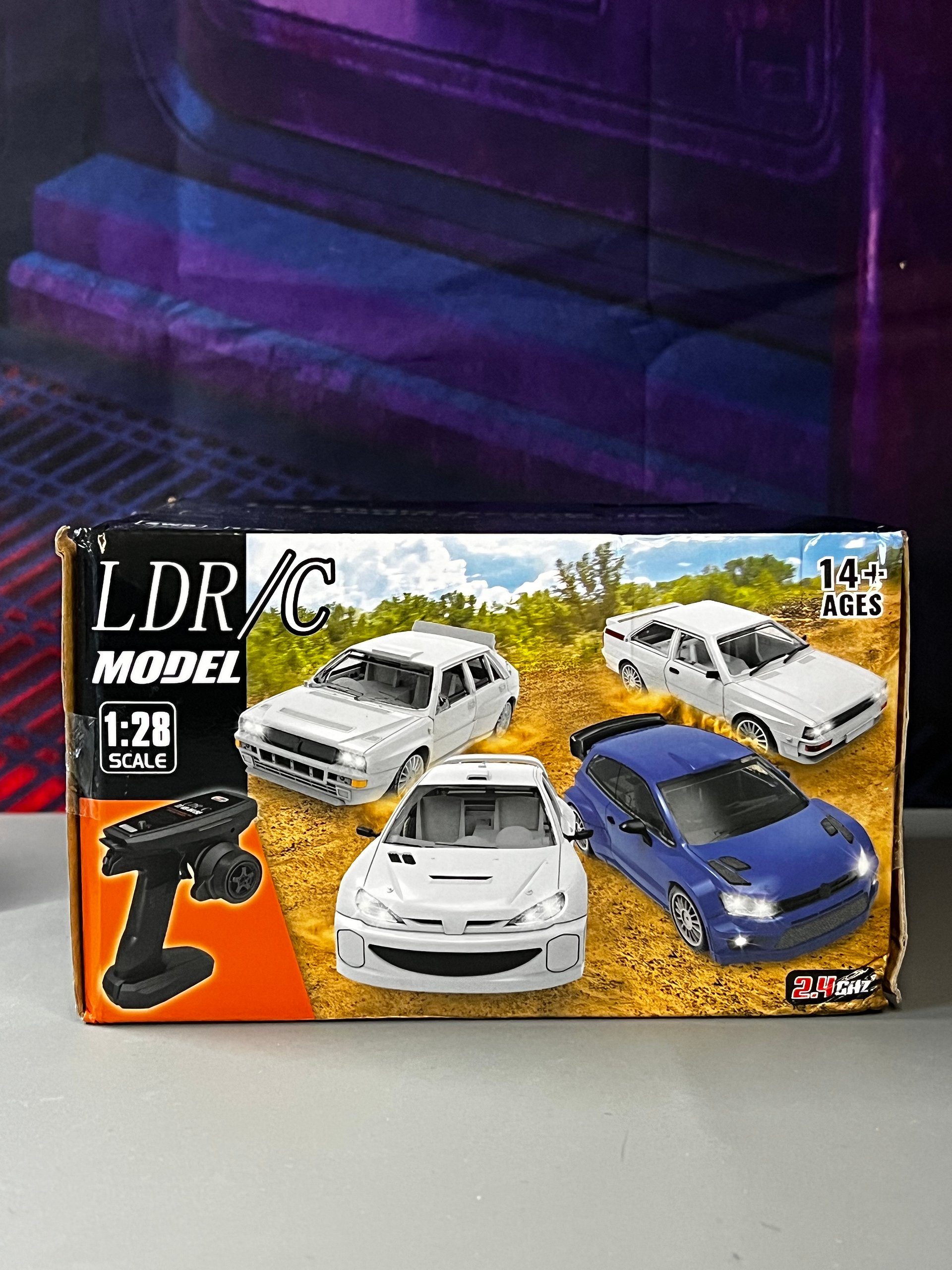 Brand New LDR/C RC Car Lot — 1:18 Drift Car + 1:28 RC Car product image (7)