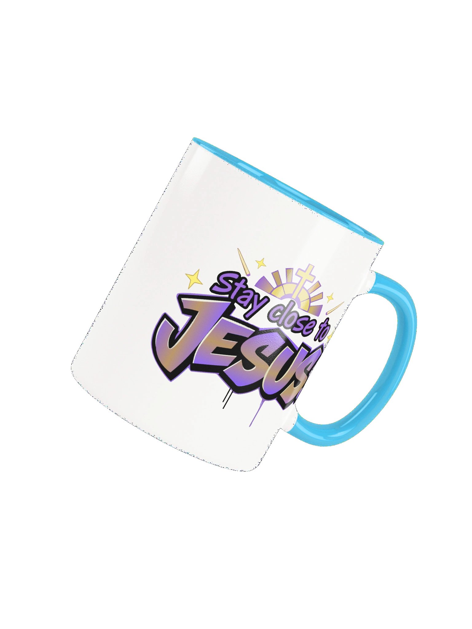 Stay Close to Jesus Prayer Mug product image (5)