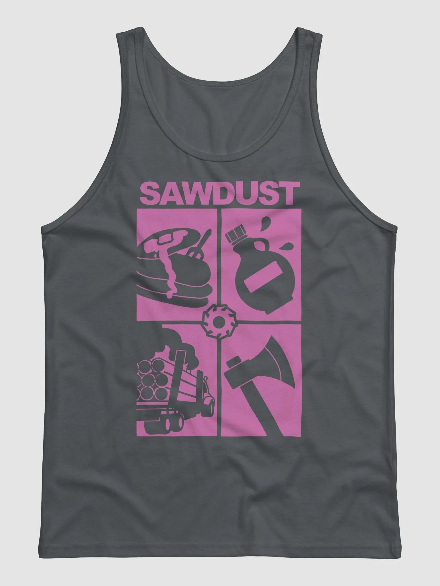 4 Square (pink) Tank Top product image (3)