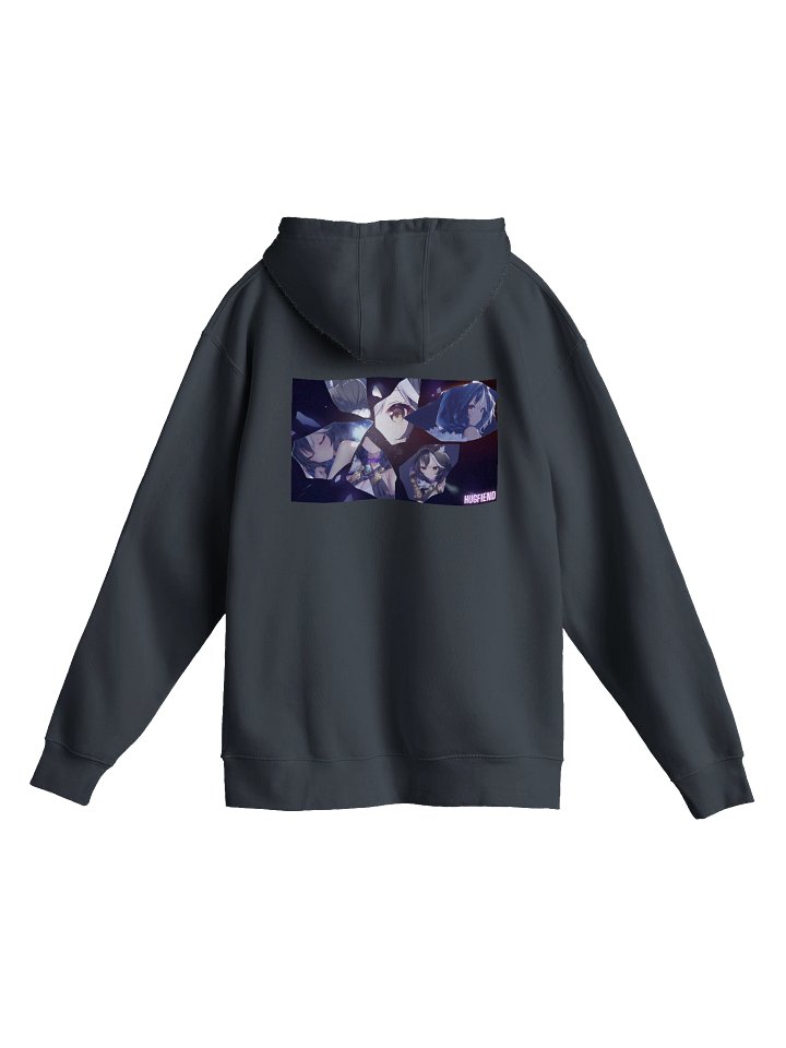 Hugkai: Ube Rail Front/Back Design Pullover Hoodie product image (20)