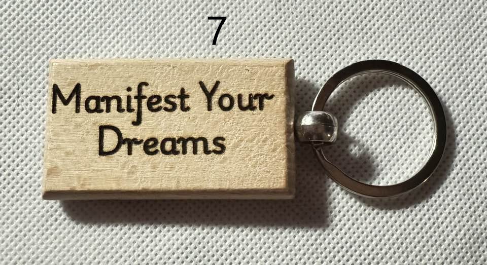 Wooden Engraved Keychains with Sayings & Quotes | Sweet, Sassy, Friendship & Love(1) product image (7)