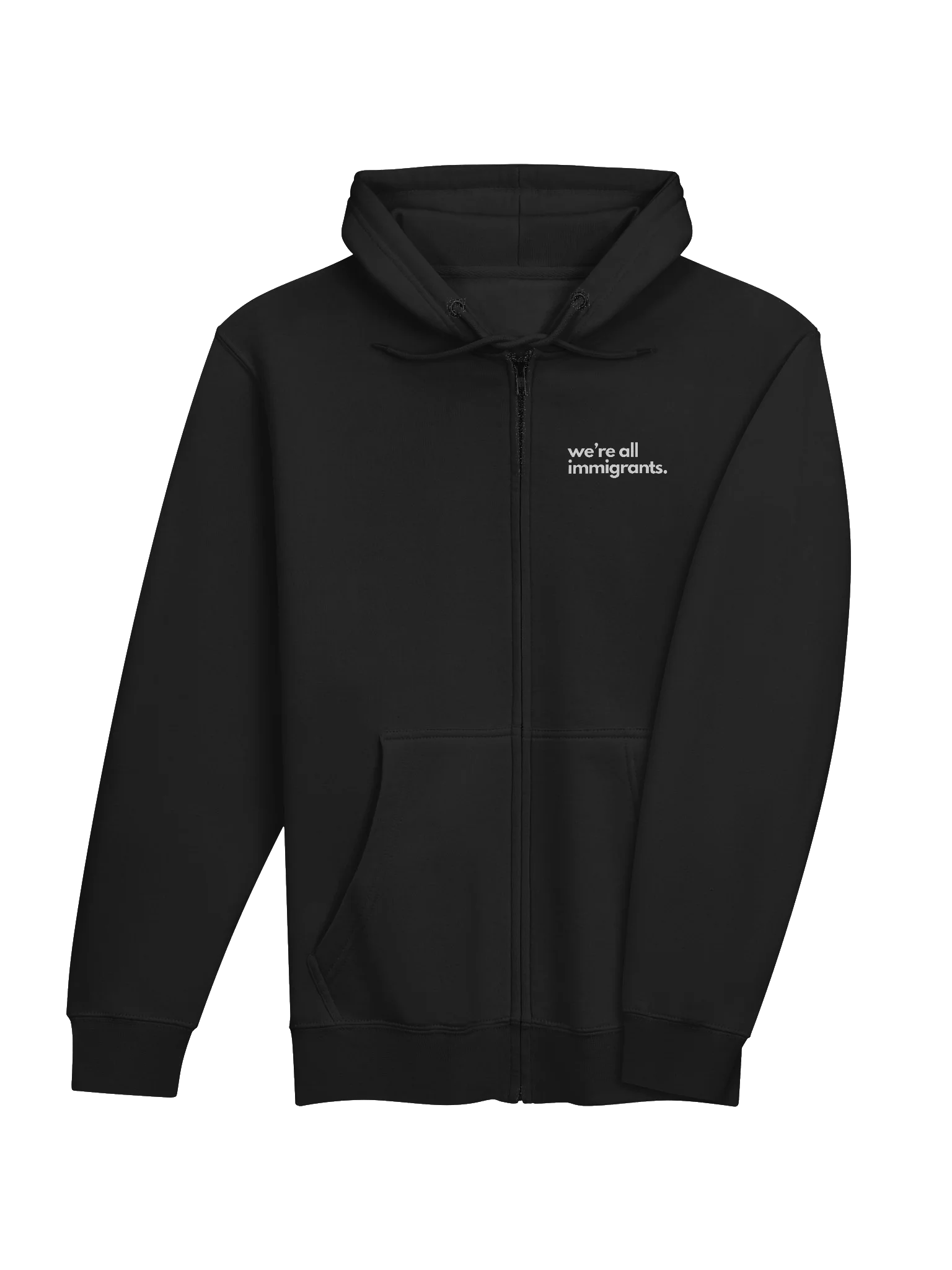 We're All Immigrants zip hoodie product image (19)