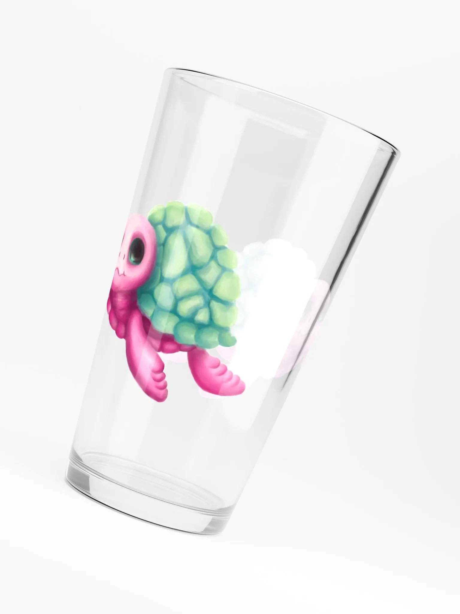 Sea Turtle Cutie Pint Glass product image (6)