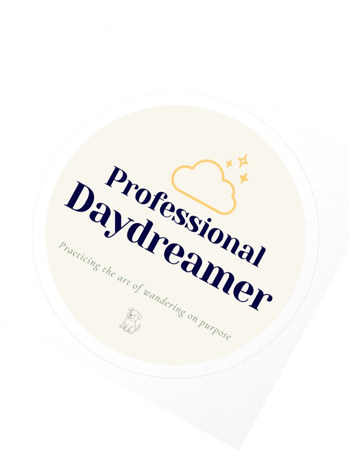 Professional Daydreamer Sticker product image (4)