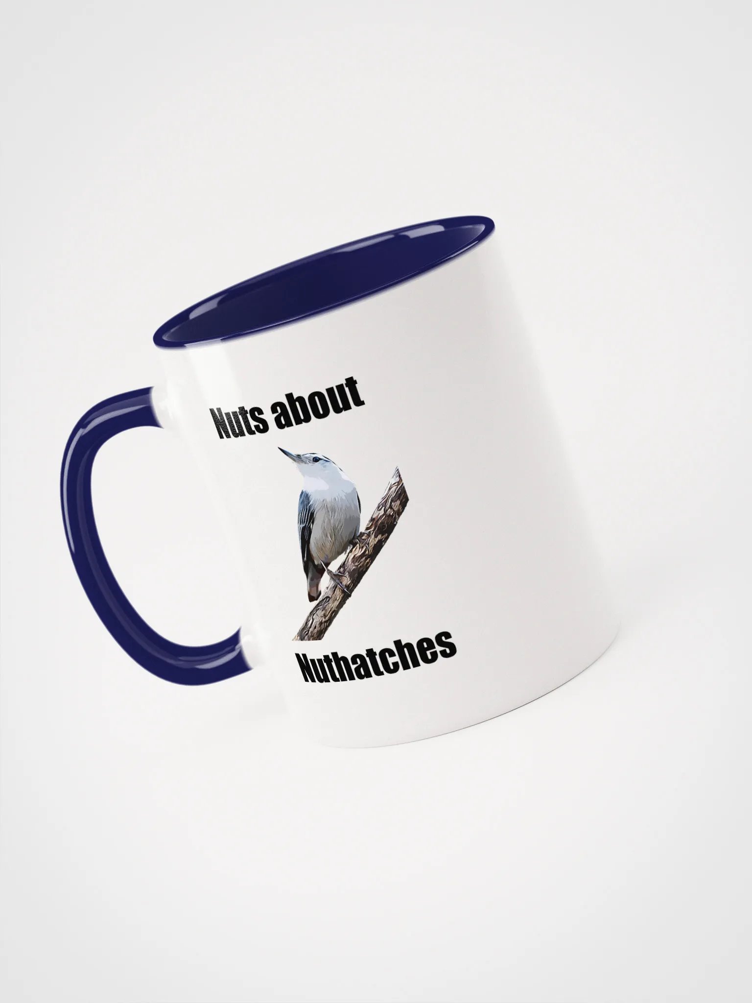 Nuts About Nuthatches Mug product image (3)