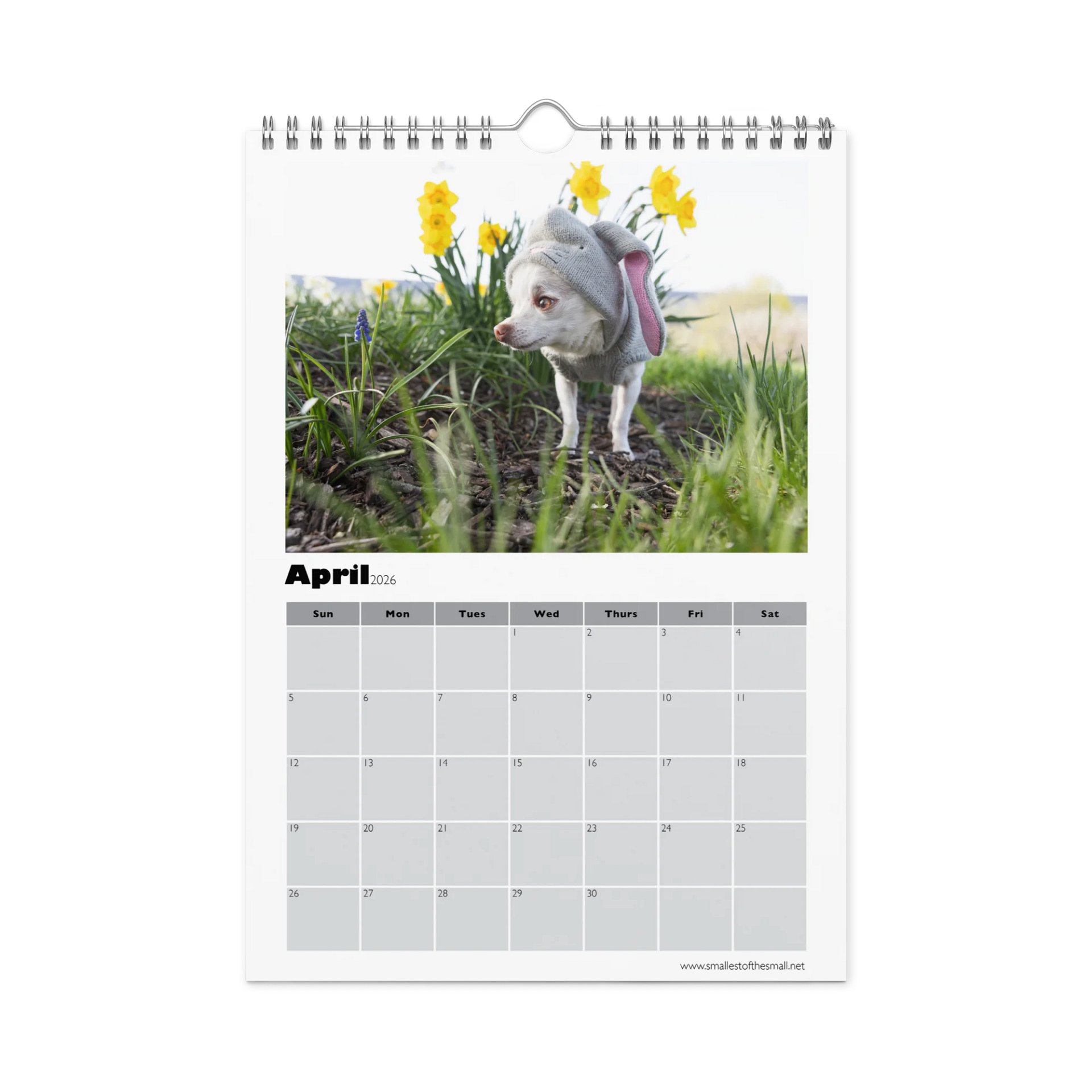 Smallest of the Small 2026 Calendar product image (1)