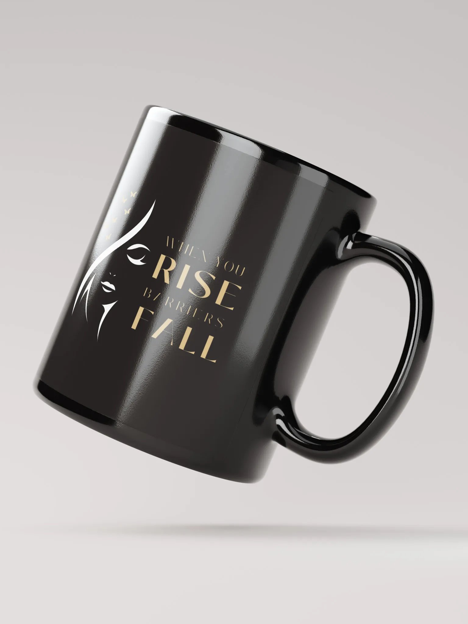 Black Glossy Mug GMFB0149 product image (2)