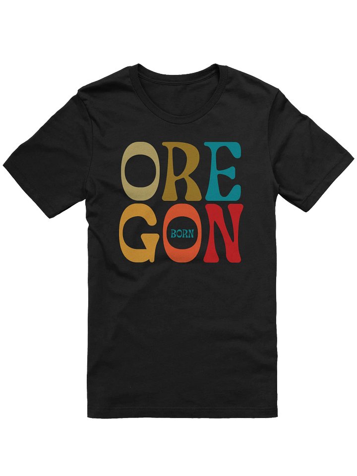 Funky Vintage Oregon Born Tee product image (1)
