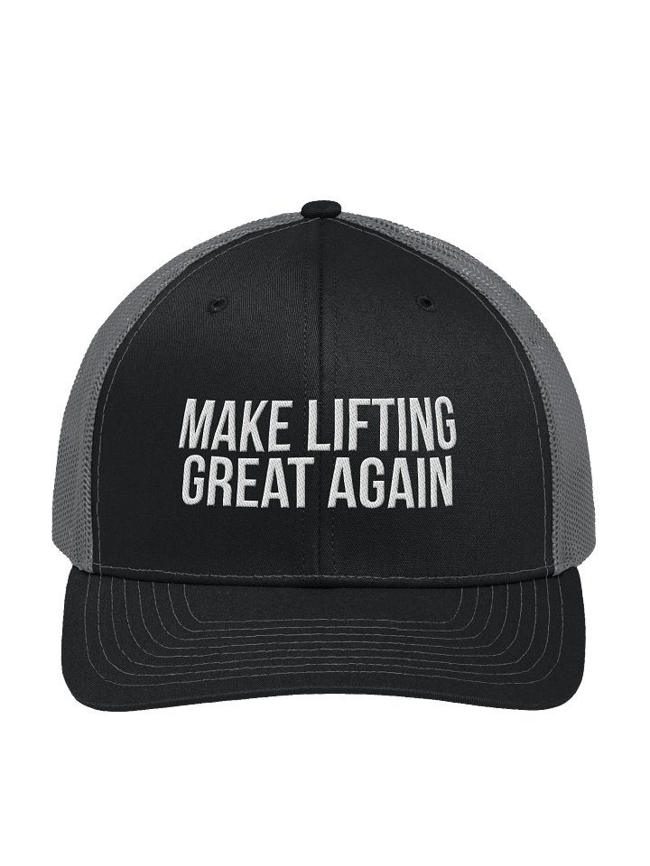 Make Lifting Great Again Trucker Snapback product image (2)