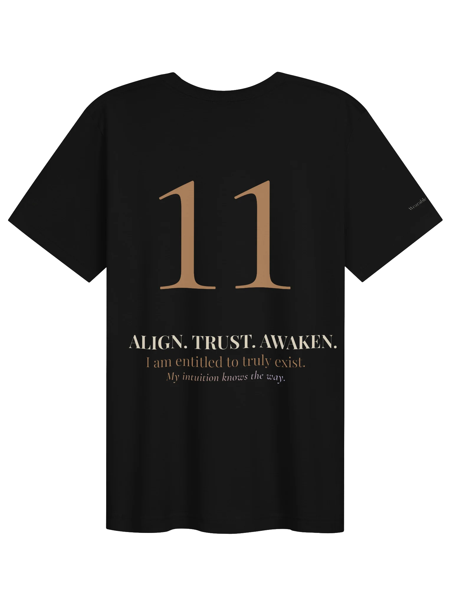 11 — Alignment • Intuition • Awakening T-Shirt product image (2)