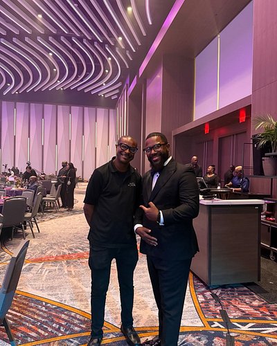 Nice meeting and working with you this weekend @jeremiahfrazier__ ✌🏽🔥