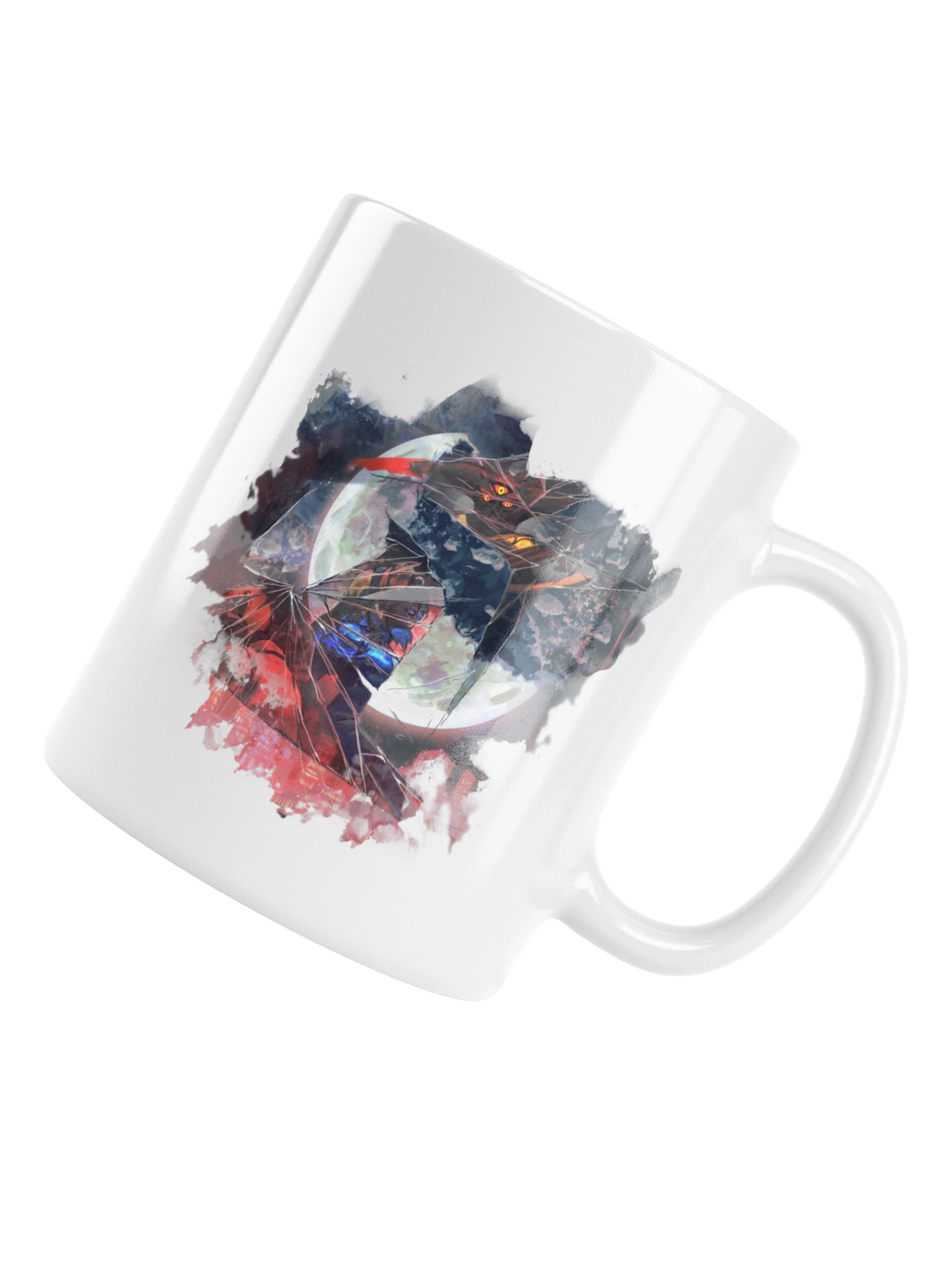 Shadow White Glossy Mug product image (17)