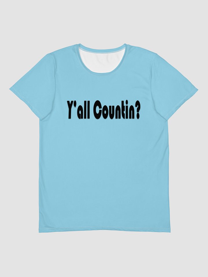 [Joshua Crawford] All-Over Print Athletic T-Shirt Sublicolor 103 ( Blue ) product image (1)