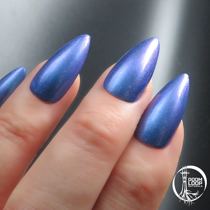 OZONE - Blue Violet Shimmer Nail Polish product image (2)