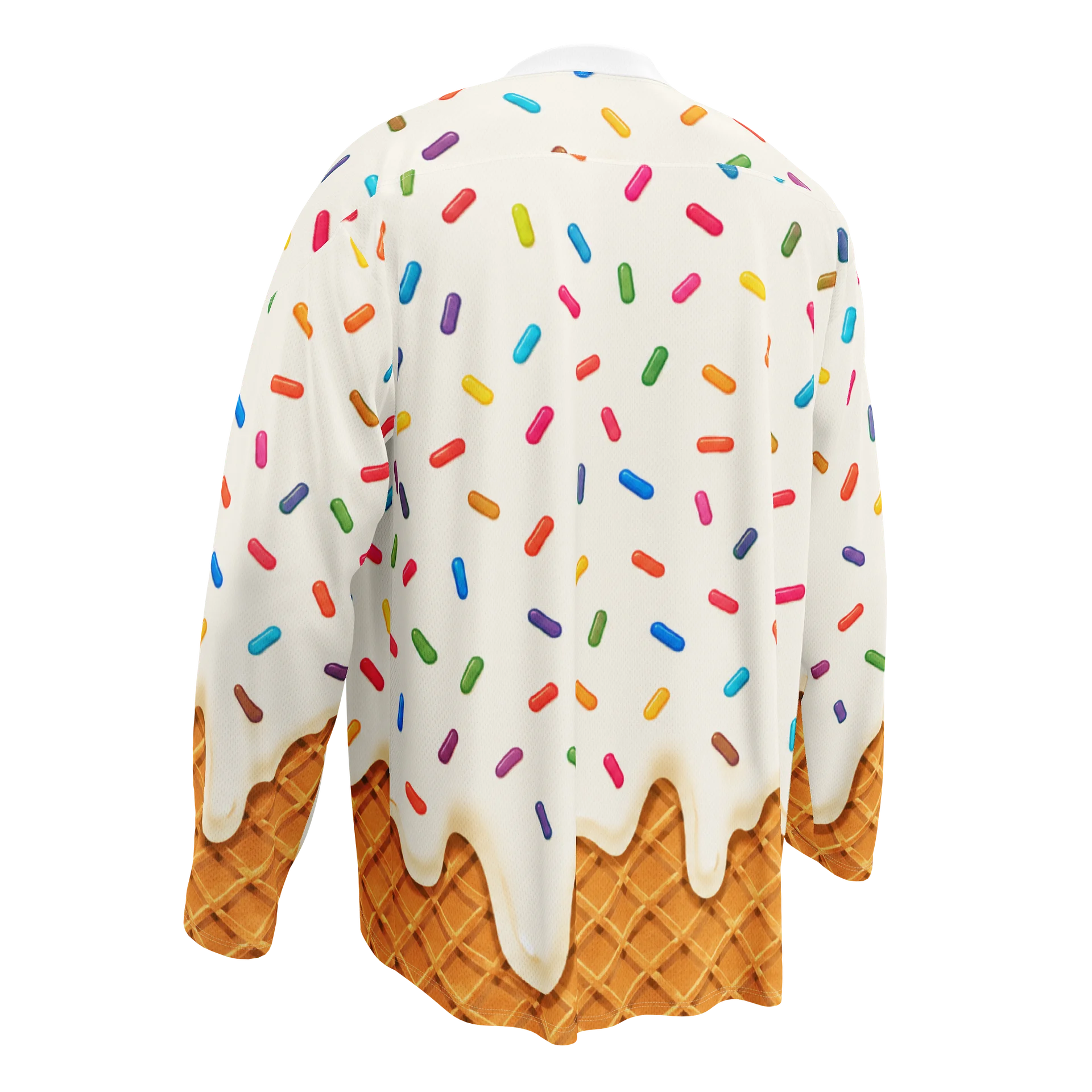 Ice Cream Drip Alumni Custom Hockey Jersey product image (4)