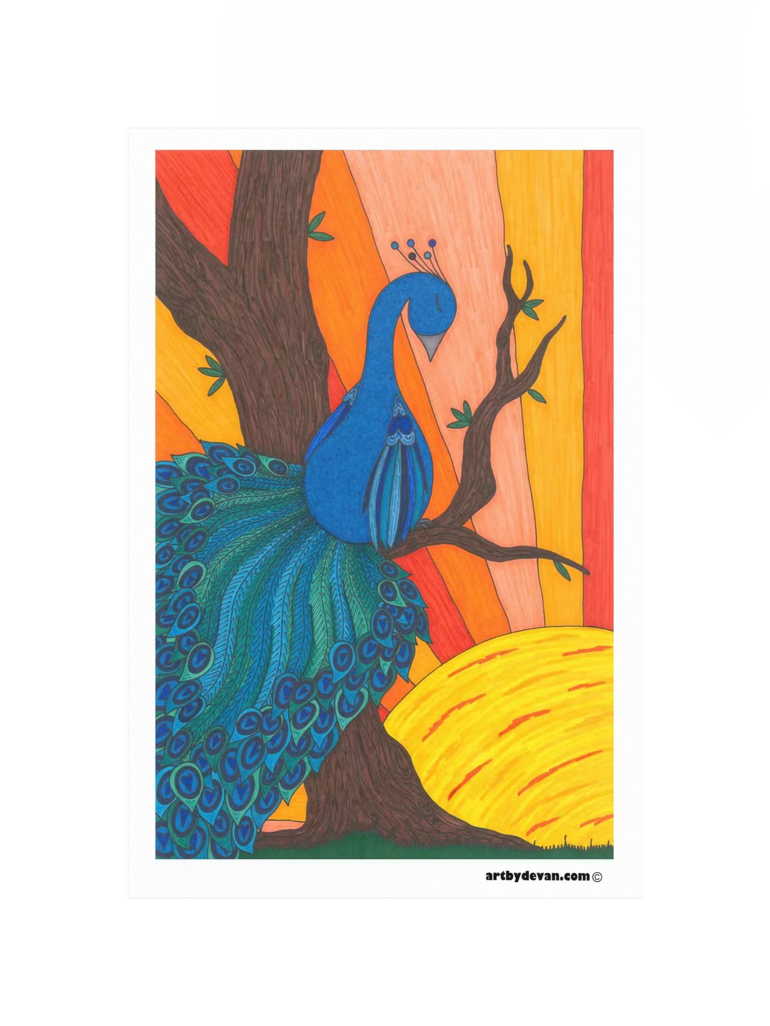 Art Print: Basking in the Sun product image (4)