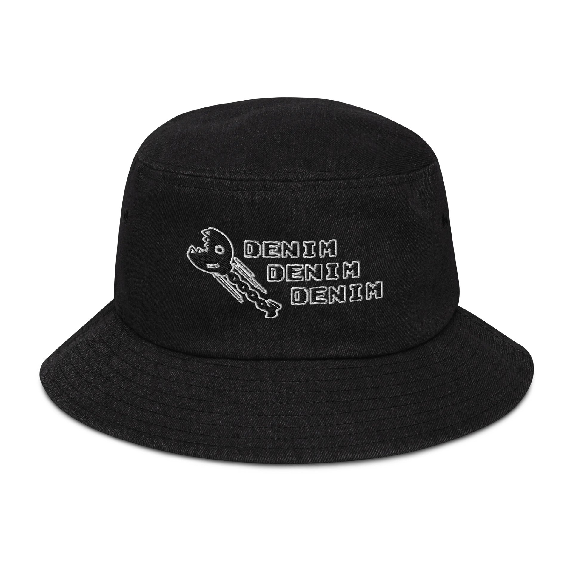 Chomp into Denim Style Bucket Hat product image (1)