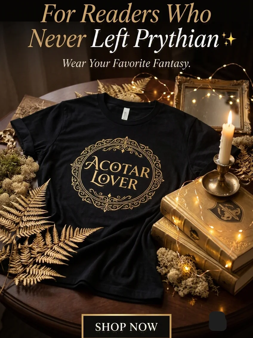 ACOTAR Lover Premium Bookish Tee - Elegant Fantasy Romance Apparel product image (2)
