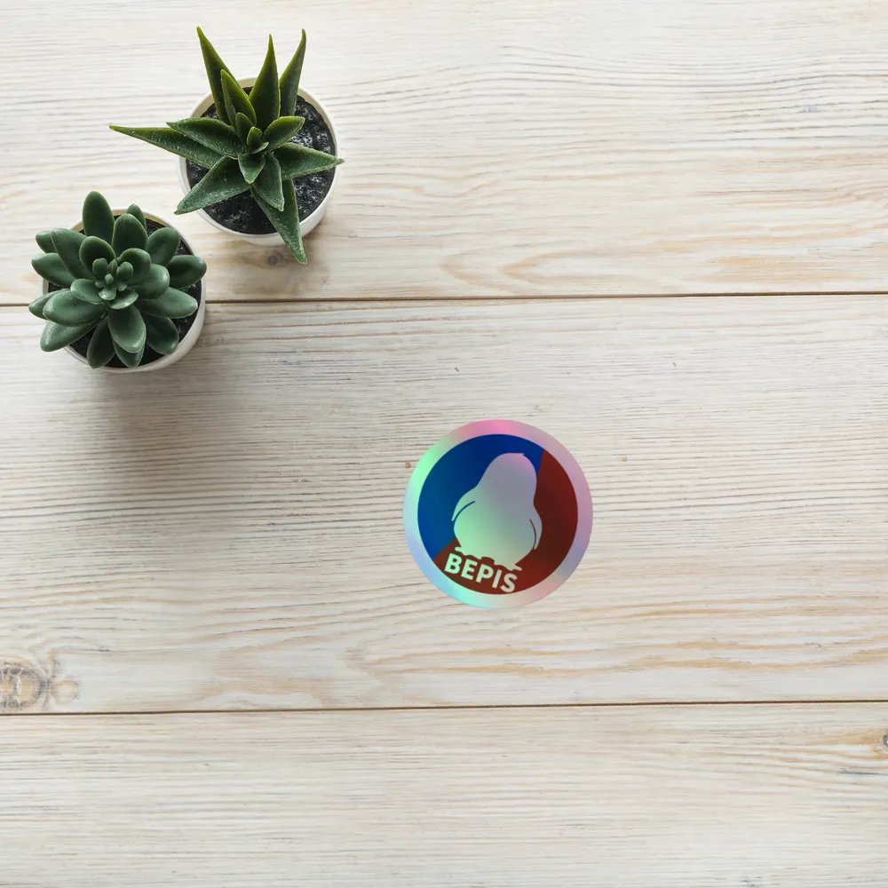 Bepis | Kiss-Cut Holographic Sticker Sheet product image (8)