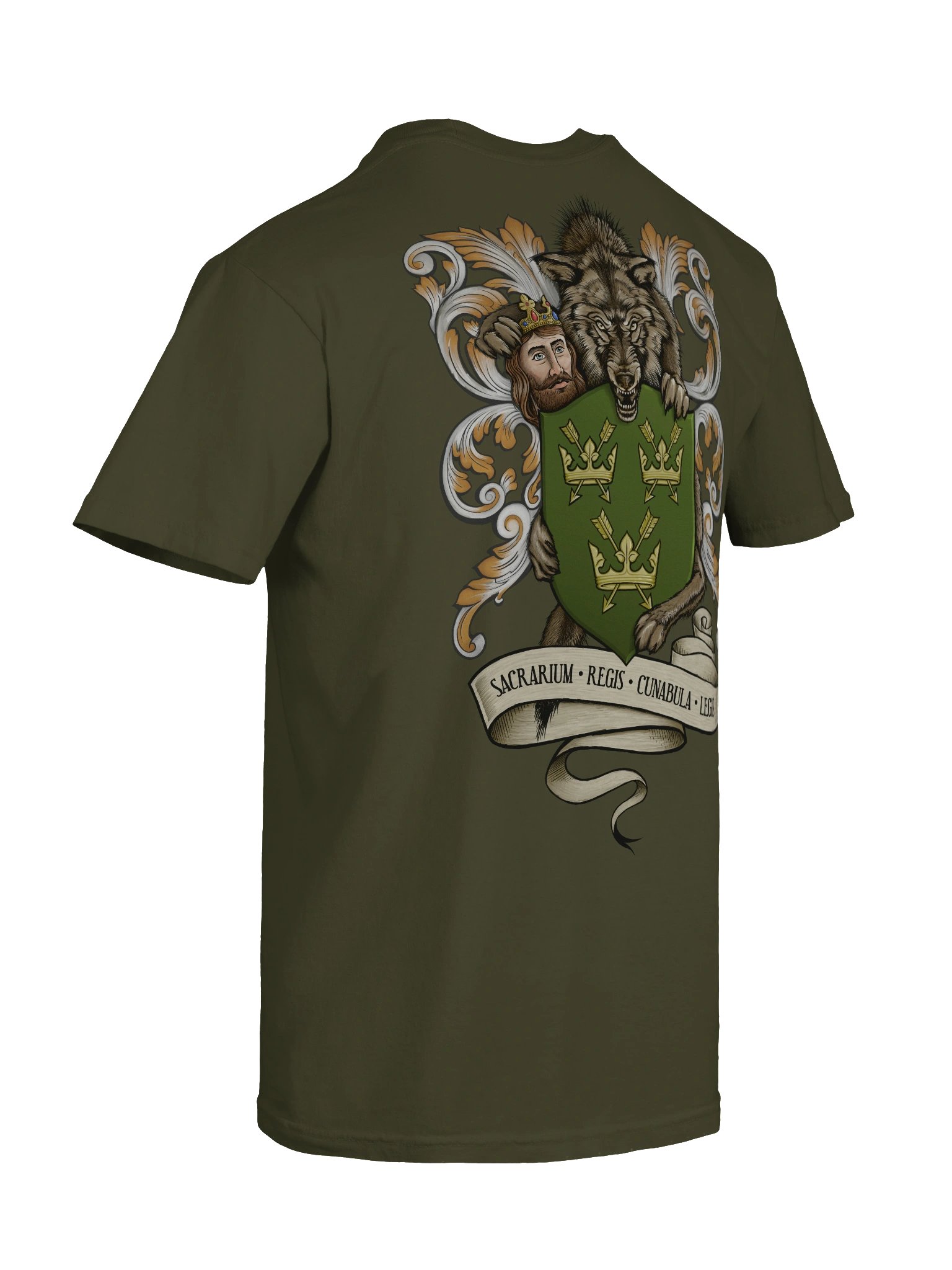 Bury St Edmunds Coat of Arms T-Shirt | Original Heraldic Art product image (3)