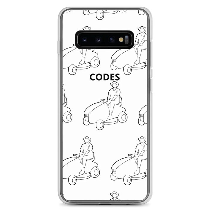 Ride On Mower Codes Samsung Case product image (1)