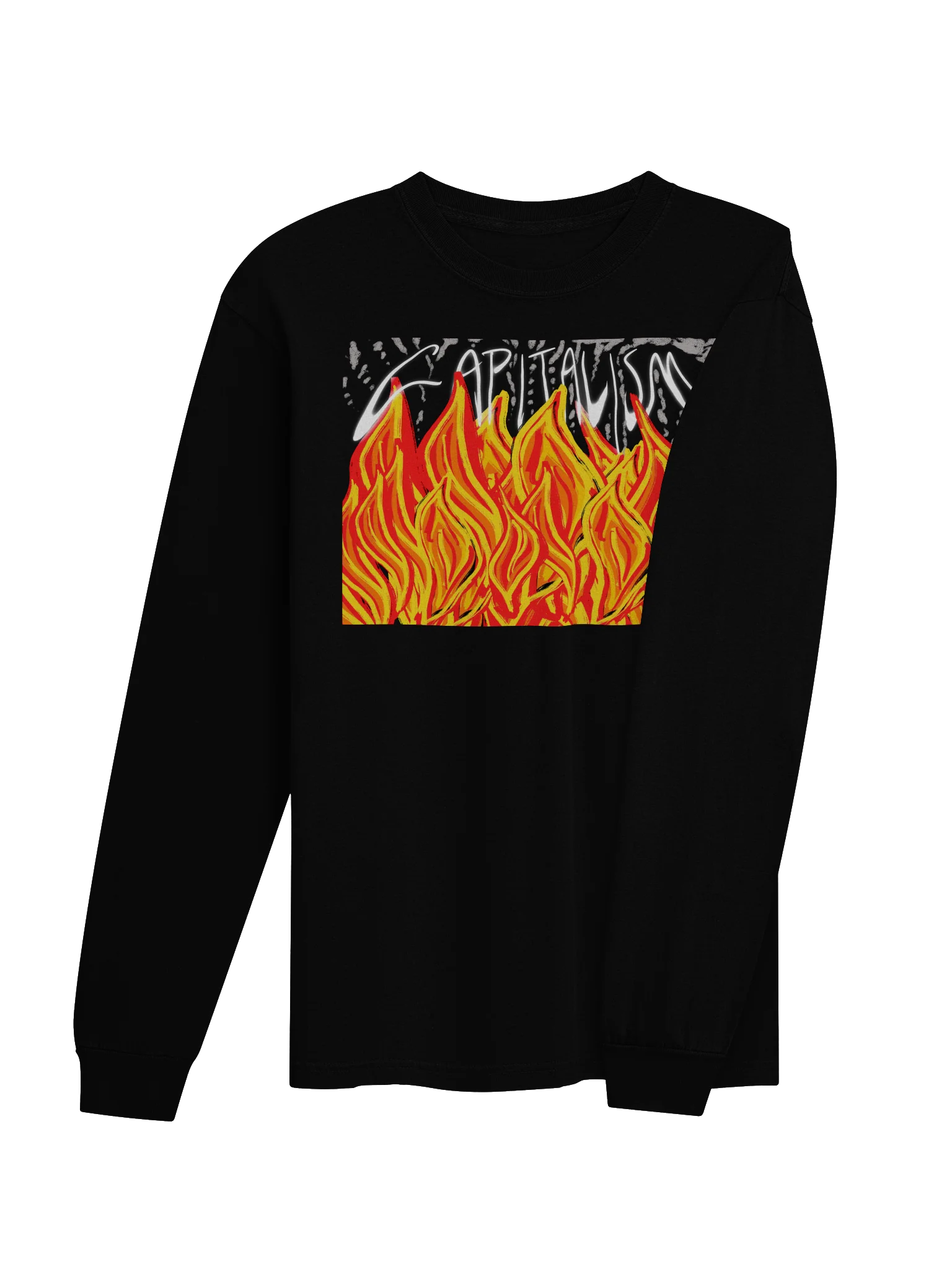Burn Capitalism Down long sleeve tee product image (22)