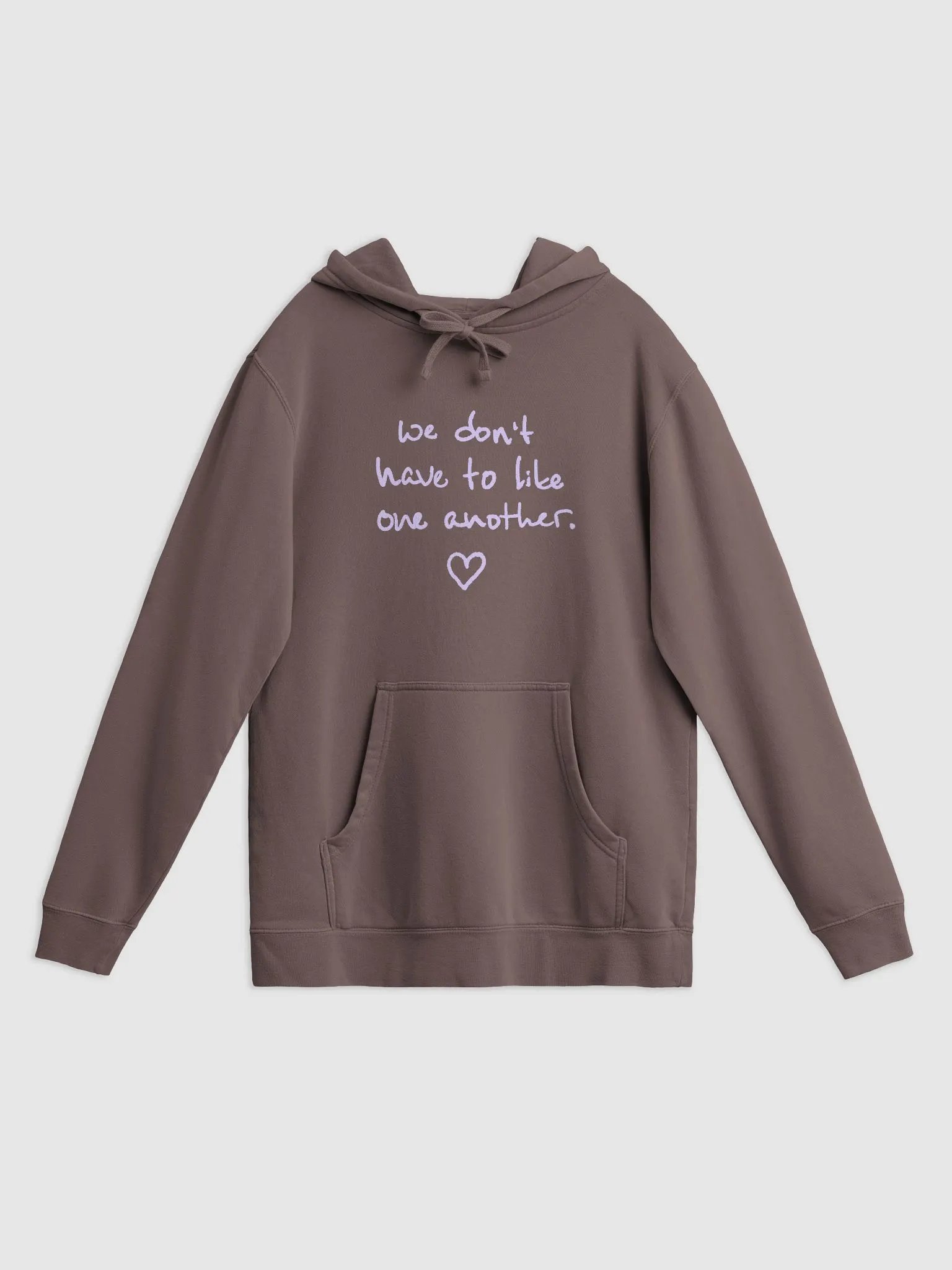 ONE ANOTHER (lavender design) printed pigment hoodie product image (7)