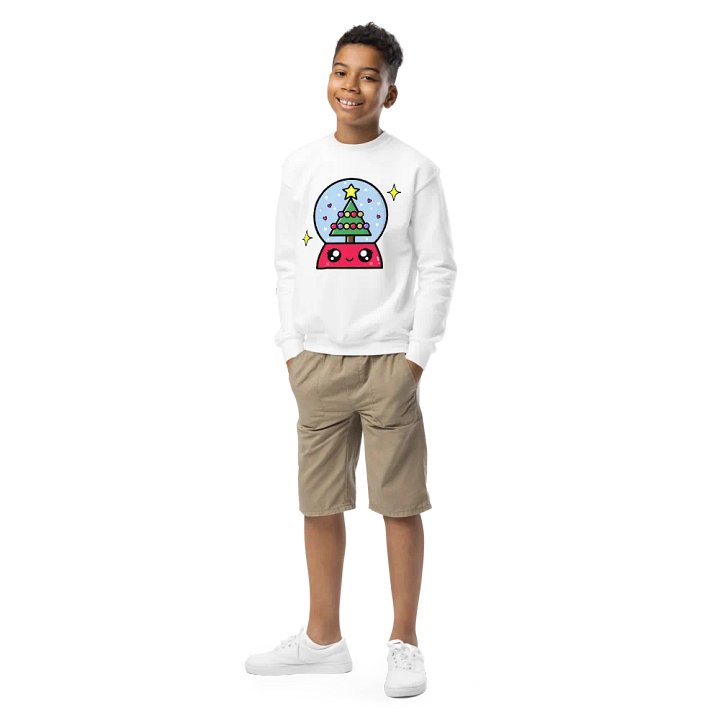 Cheerful Christmas Snow Globe Sweatshirt product image (9)