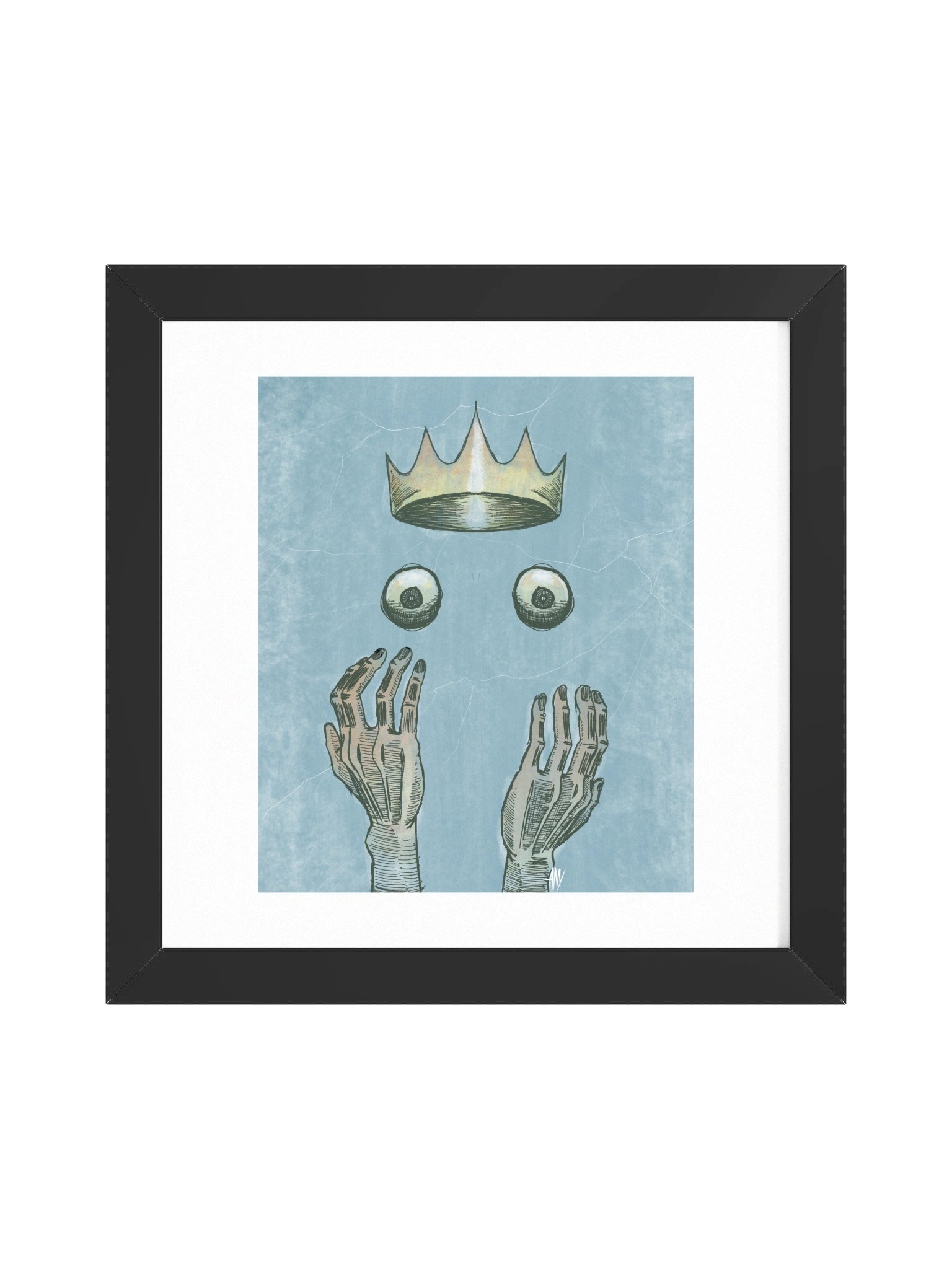 Whose Hands Are These - Framed Print product image (1)