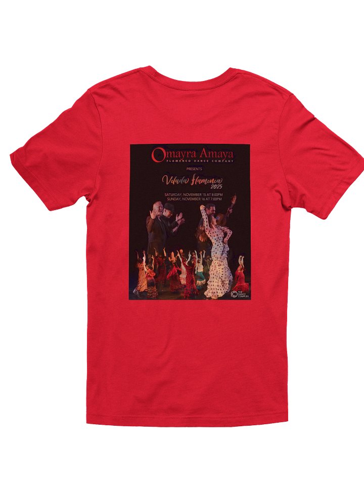"Velada Flamenca 2025" Red T-Shirt product image (2)