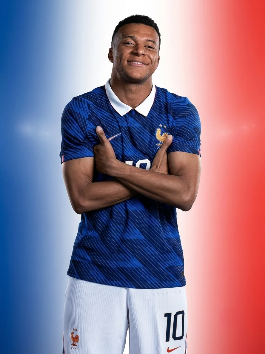 Kylian Mbappe #10 France World Cup 2026 Jersey | Les Bleus Edition product image (1)