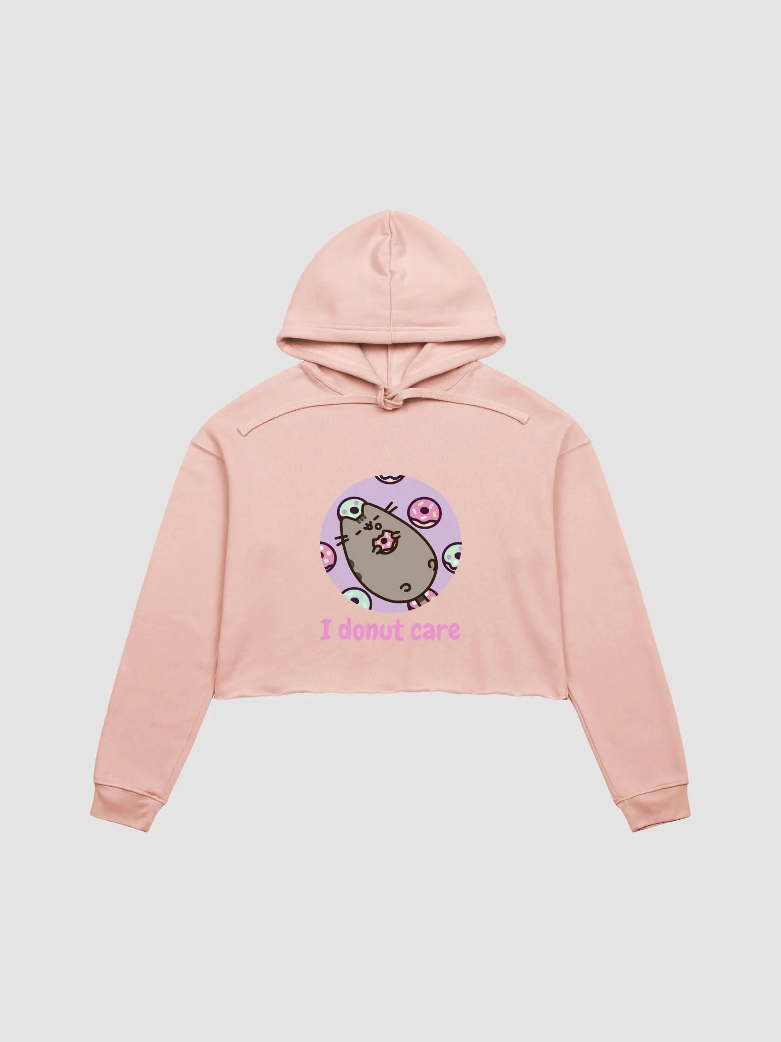 Donut Cat Crop Hoodie product image (25)