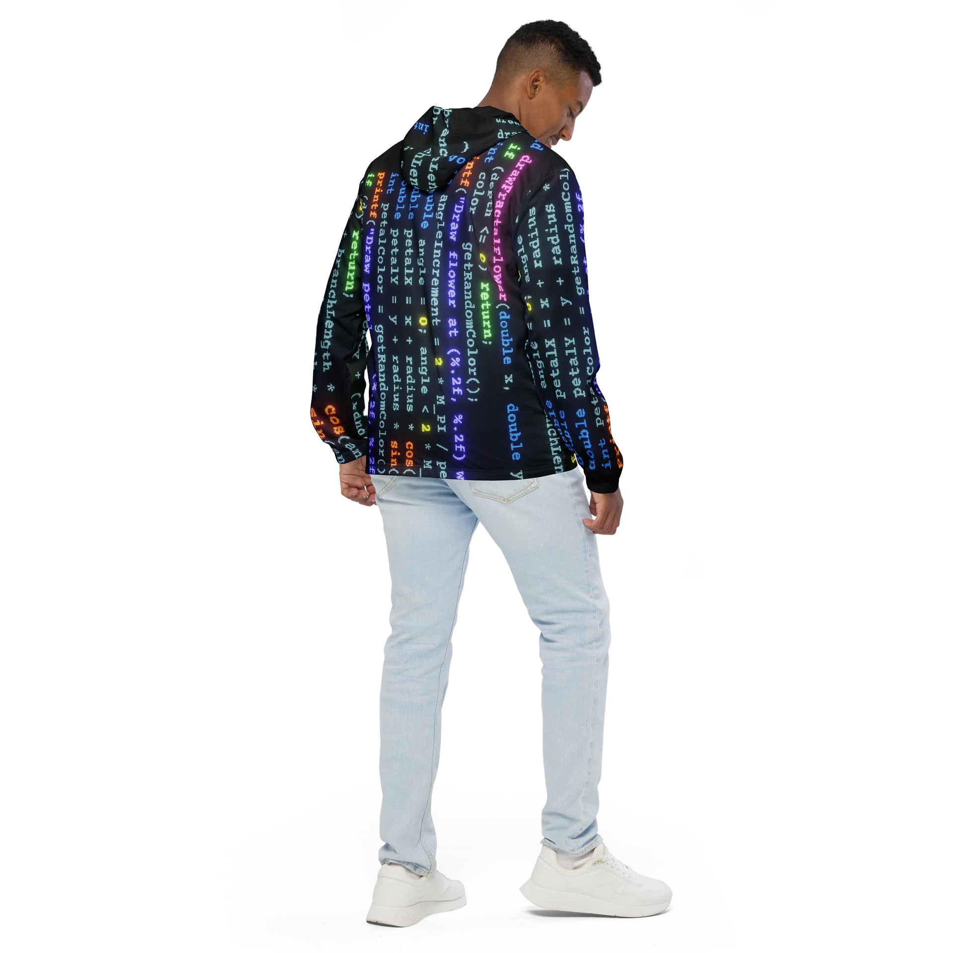 Computer Programming in C (zip up windbreaker) product image (6)