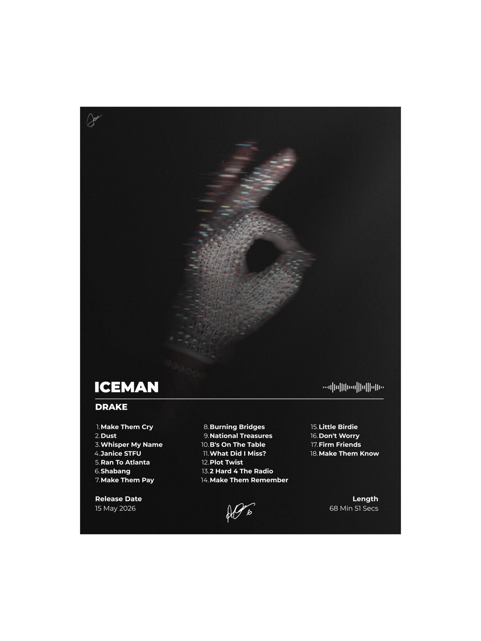 ICEMAN Drake Poster product image (1)
